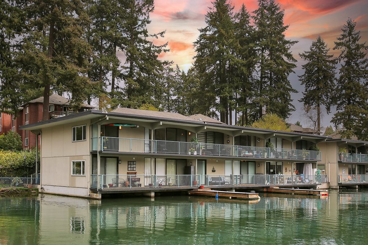 668 McVey Ave from the water, Lake Oswego, Oregon